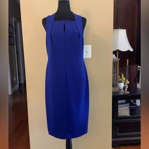 Calvin Klein Dress with pin tuck detail 
Pit to Pit 17’
31’ length